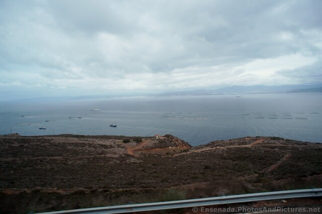 Oval seafood farming rings at Bahia Todos Santos.jpg