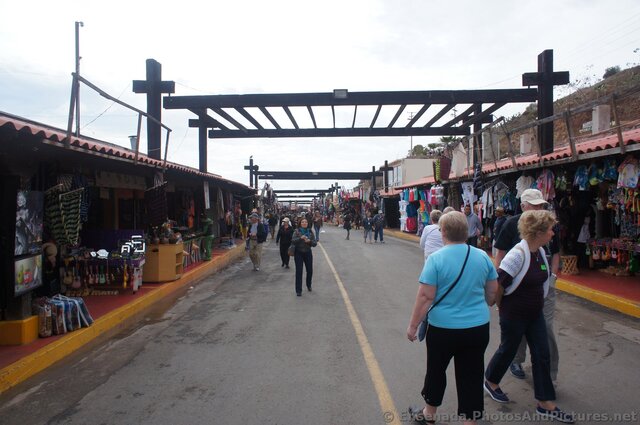 La Bufadora Marketplace with tour guide.jpg