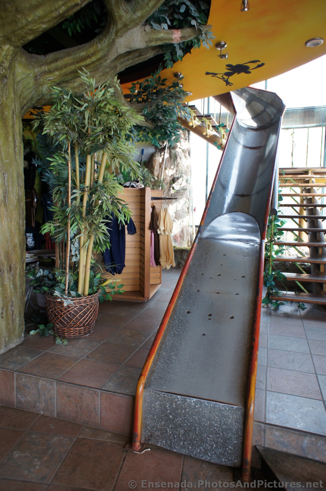 Slide at Habana Banana restaurant.jpg