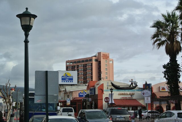 Villa Marina Hotel in Ensenada viewed from a distance.jpg