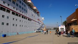 Just off Cruise Ship in Ensenada Mexico