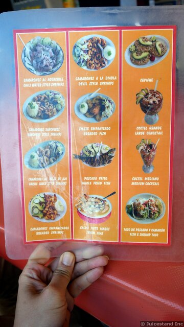Ensenada Fish Market Tacos Menu
